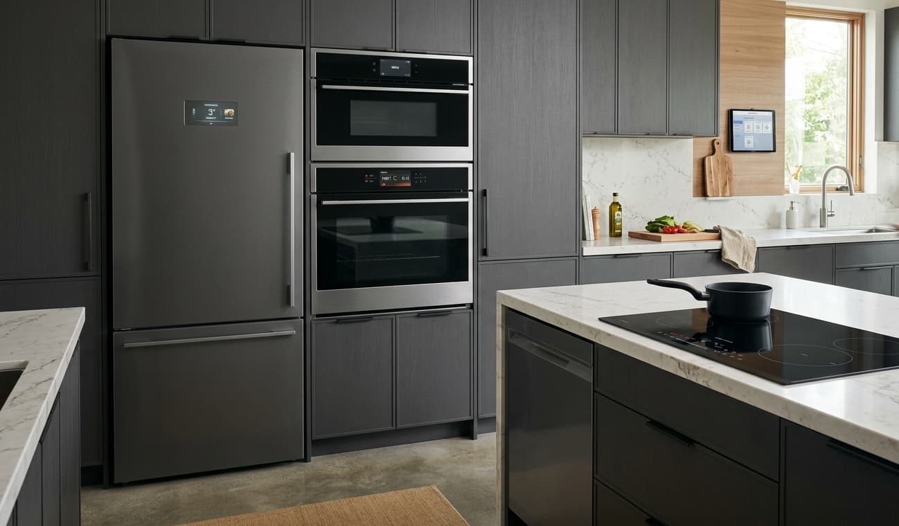 Featured collection - a premium fitted kitchen with modern cabinetry